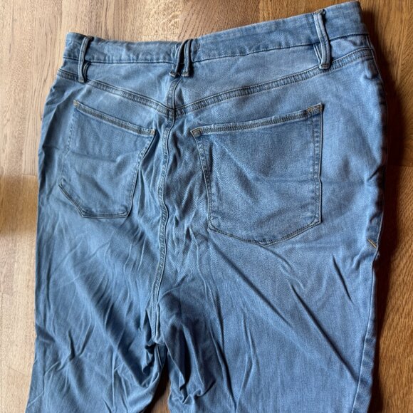 Good American Good Waist Jeans Released Hem Size 20 - Picture 6 of 11